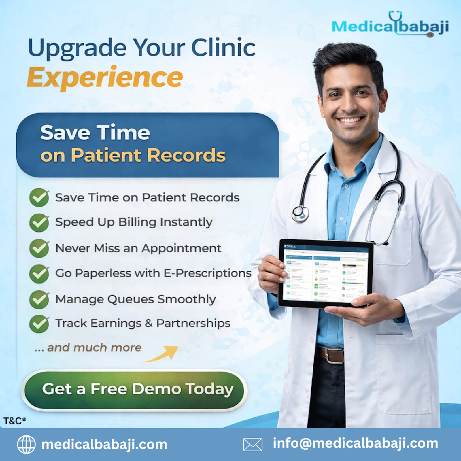 Clinic Management Software  screenshot 1