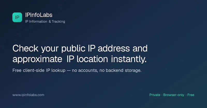 IPinfoLabs screenshot 1