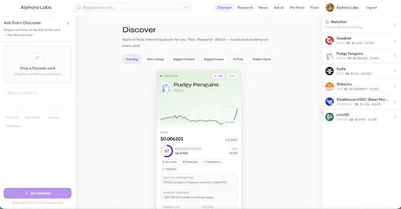 Alphora Labs screenshot 1