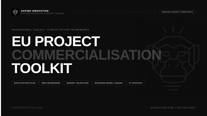 EU Project Commercialisation Toolkit screenshot 1