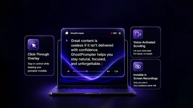 GhostPrompter screenshot 2