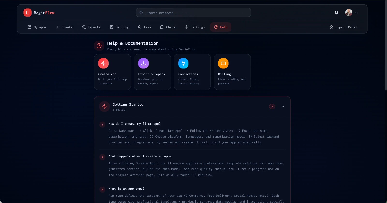 BeginFlow screenshot 7