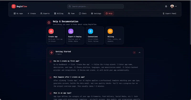 BeginFlow screenshot 7
