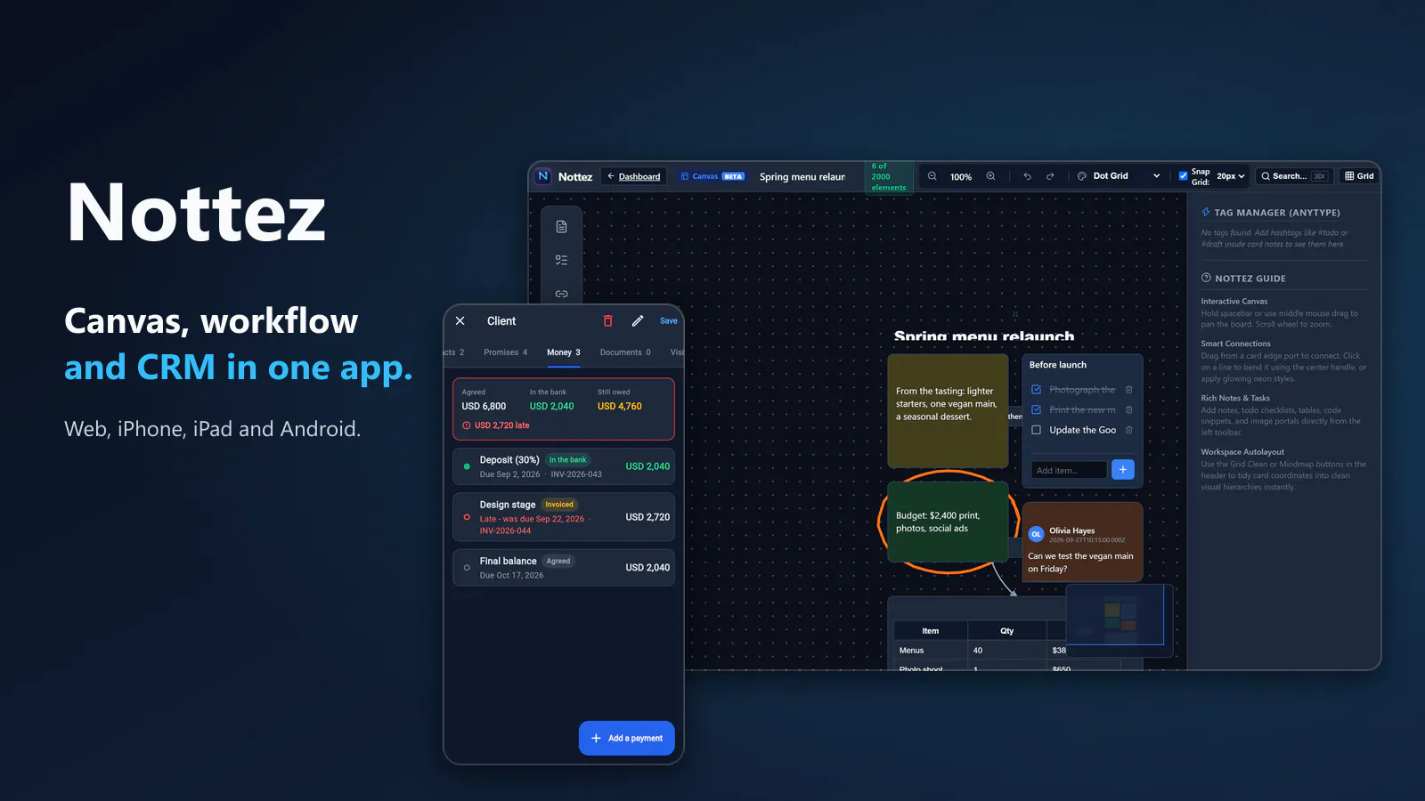 Nottez.app gallery image