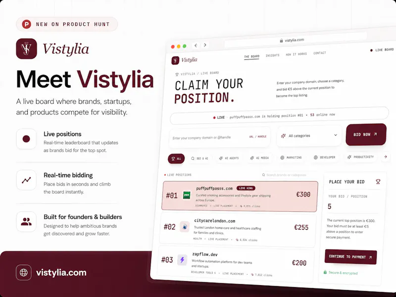 Vistylia screenshot 1