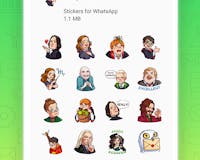 Stickers for WhatsApp: Collection of WAStickerApps media 2