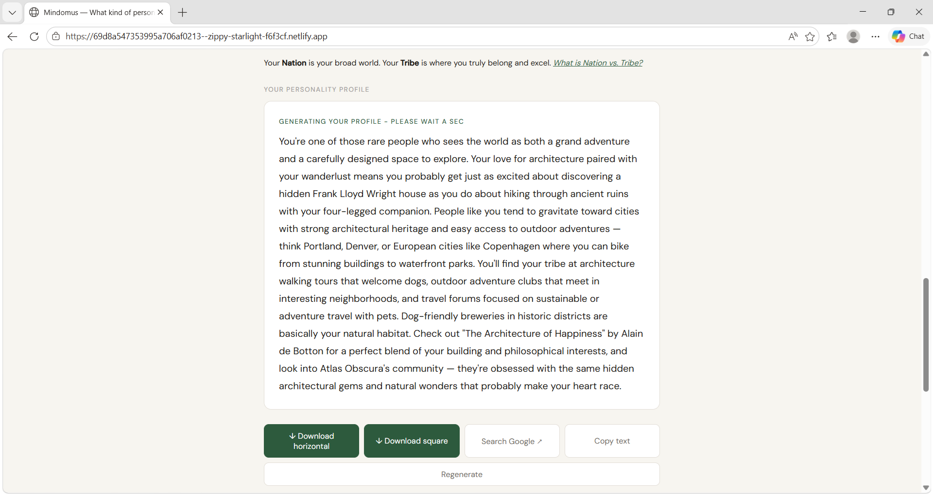 Mindomus — What kind of person are you? gallery image