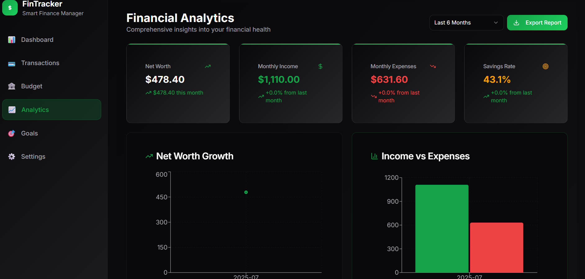 FinTracker gallery image