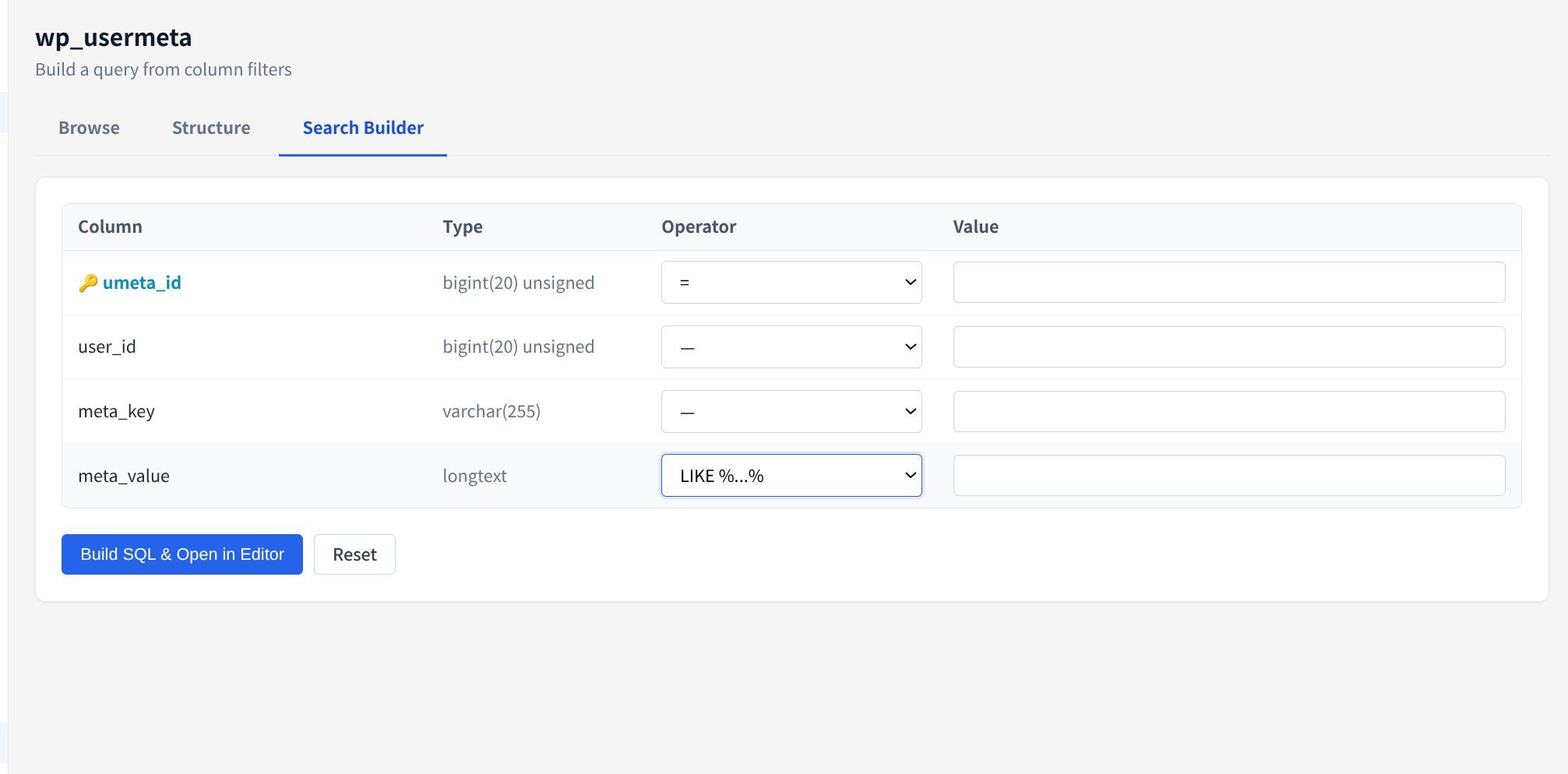 PHP DB Admin gallery image