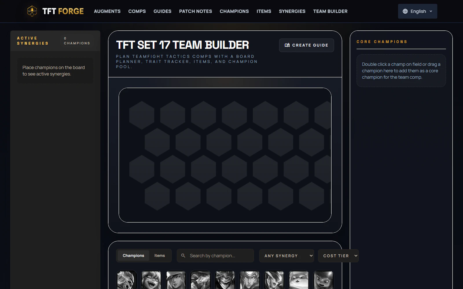 TFT Forge screenshot 2