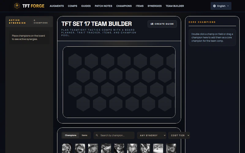 TFT Forge screenshot 2