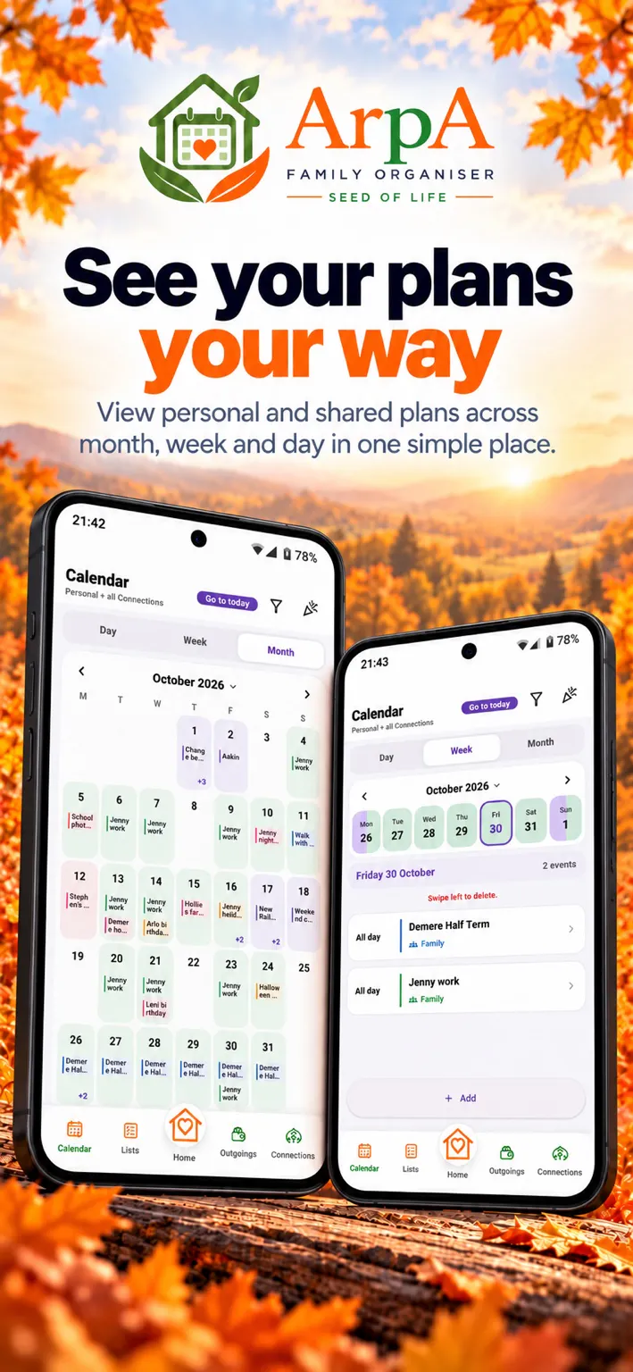 ArpA – Personal & Family Organiser gallery image