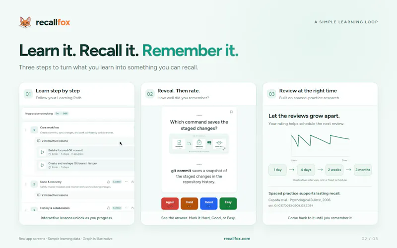 Recallfox  screenshot 3