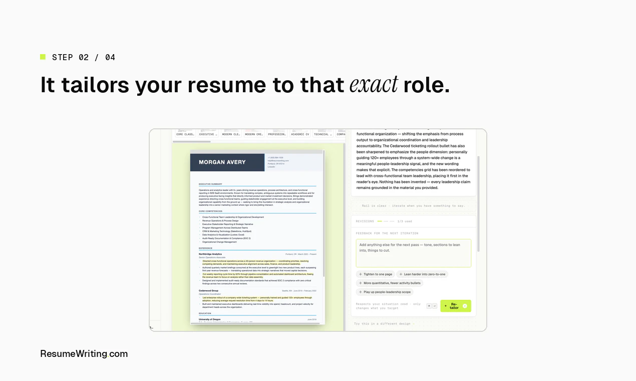 ResumeWriting.com screenshot 3