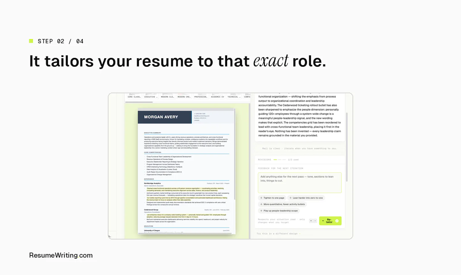 ResumeWriting.com screenshot 3
