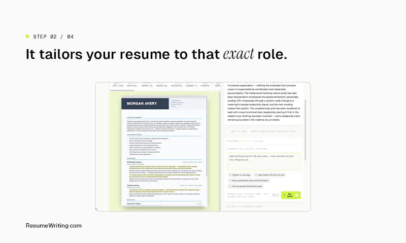 ResumeWriting.com screenshot 3