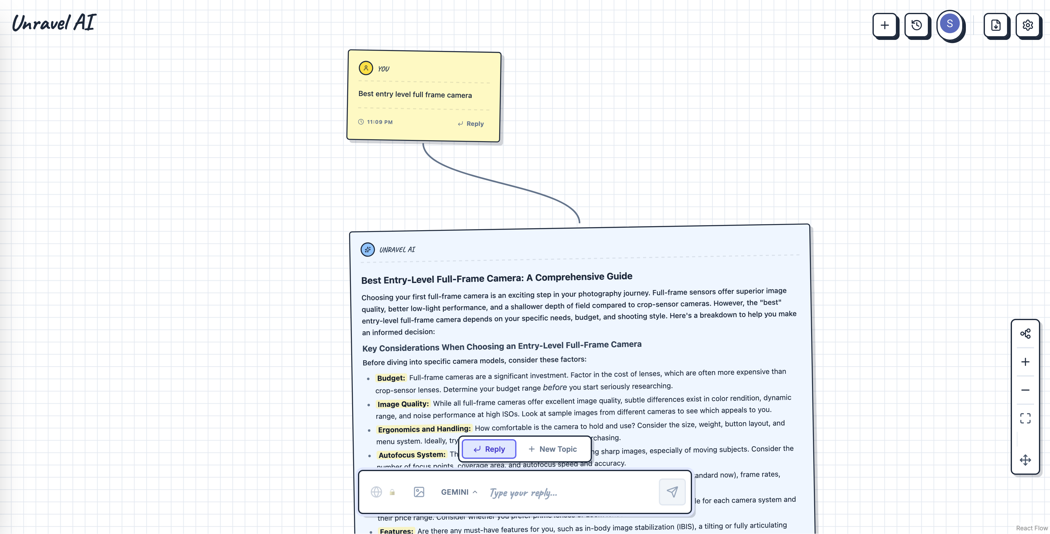 Unravel AI - Screenshot 3 showing product features and functionality