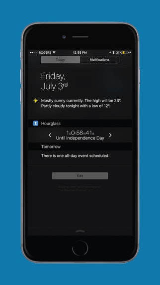 Hourglass - Minimalistic Countdown Clock gallery image