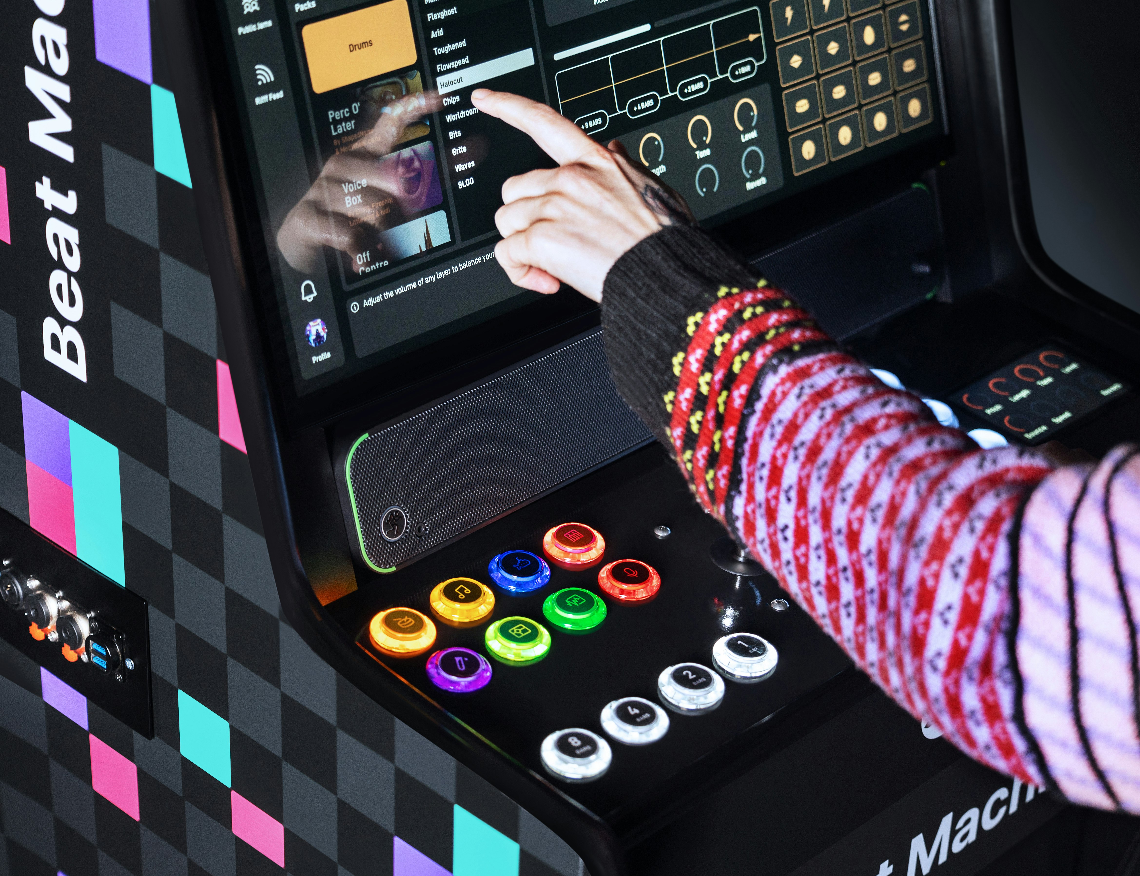 Máquina de ritmo sin fin media 3