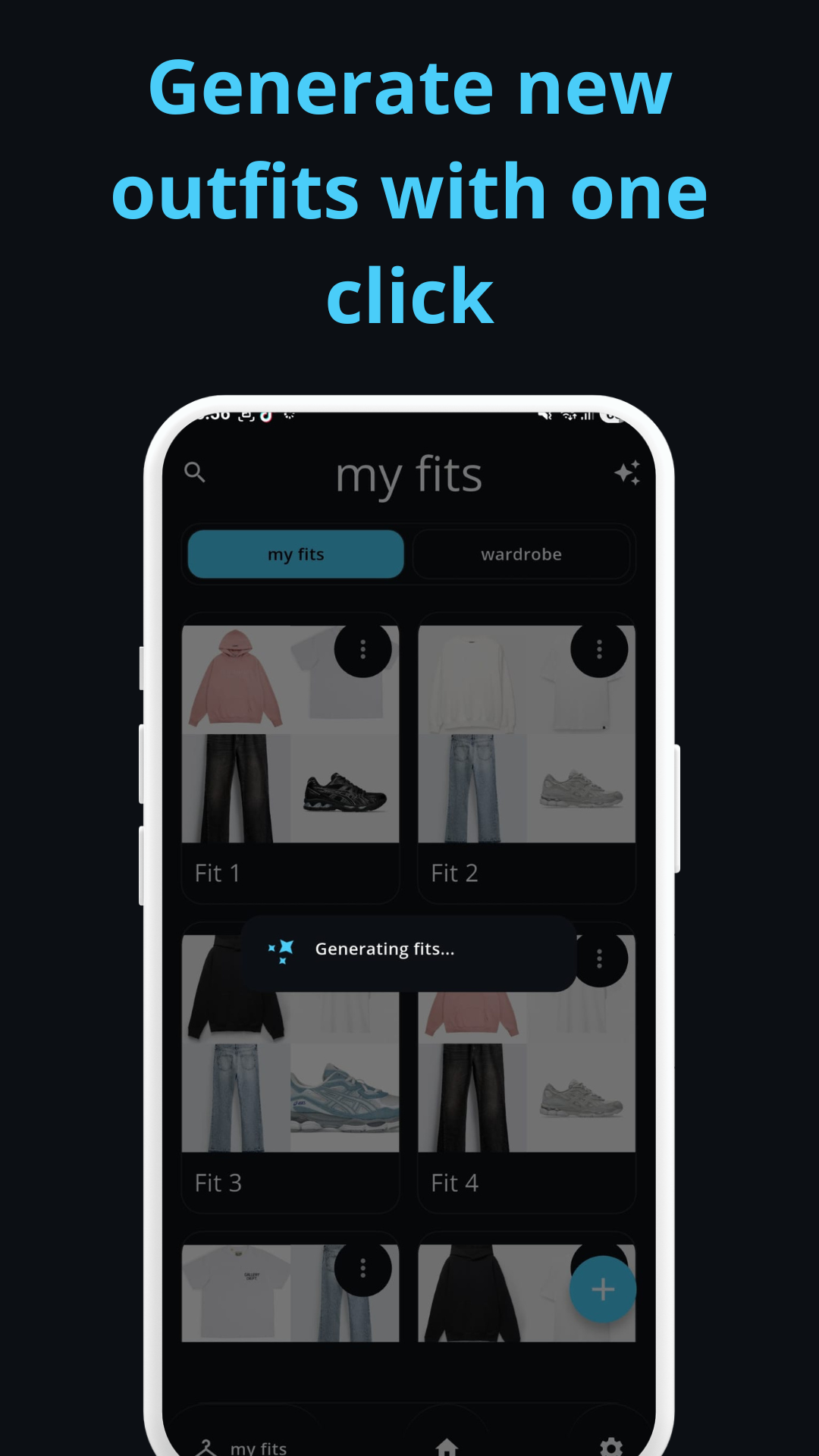 myFits - Screenshot 2 showing product features and functionality