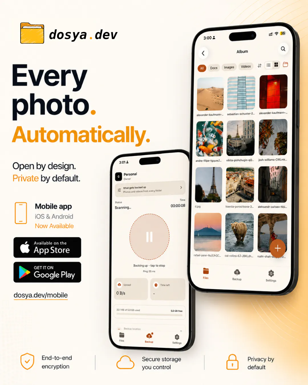 Dosya cloud storage gallery image