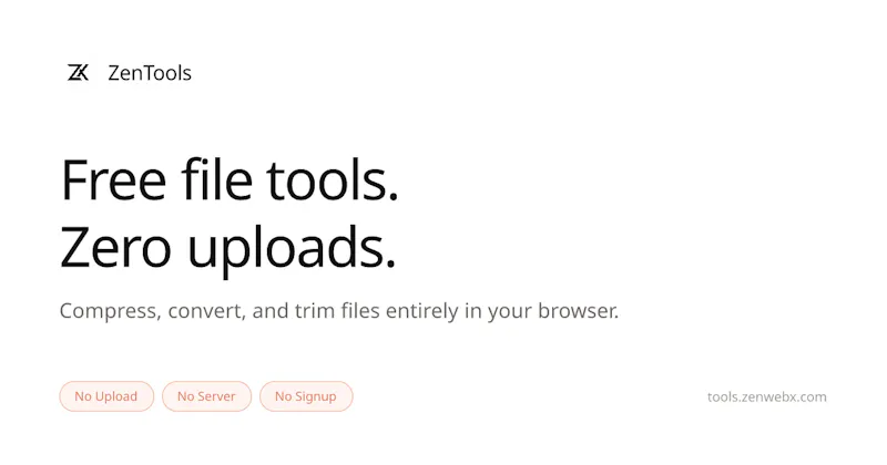 ZenTools screenshot 1
