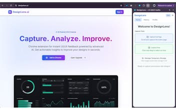 DesignLens – AI-Powered UI/UX Evaluator gallery image