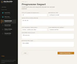 Delay Claim Builder | Claims Simplified gallery image