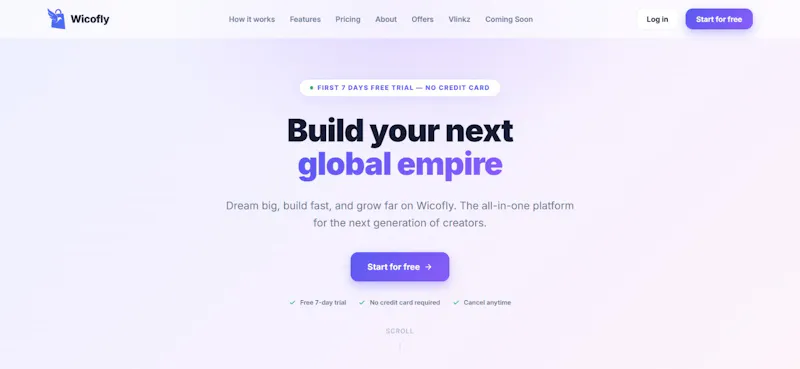 Wicofly screenshot 2
