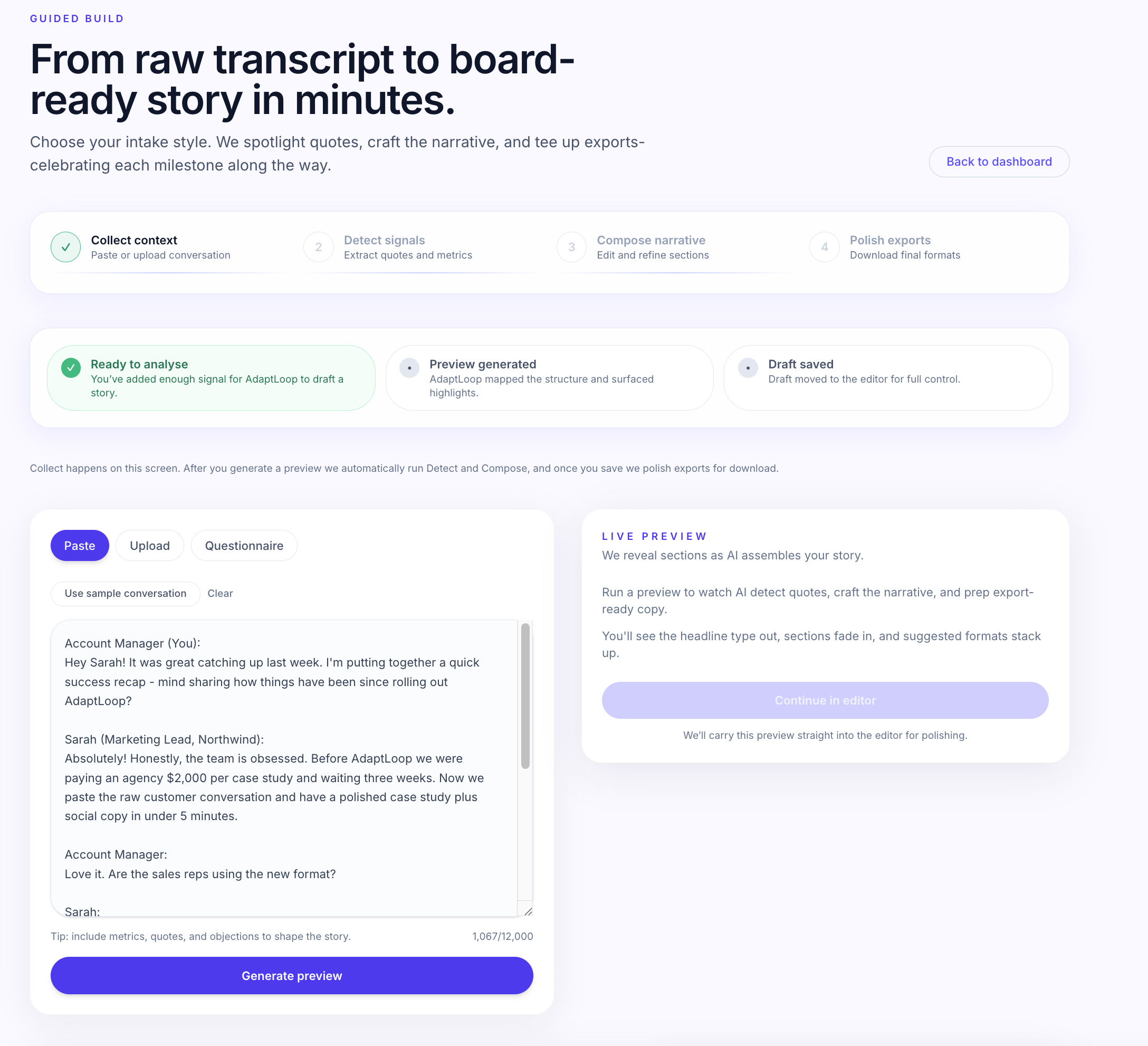 AdaptLoop - Screenshot 4 preview