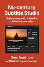 Nu-century Subtitle Studio gallery image