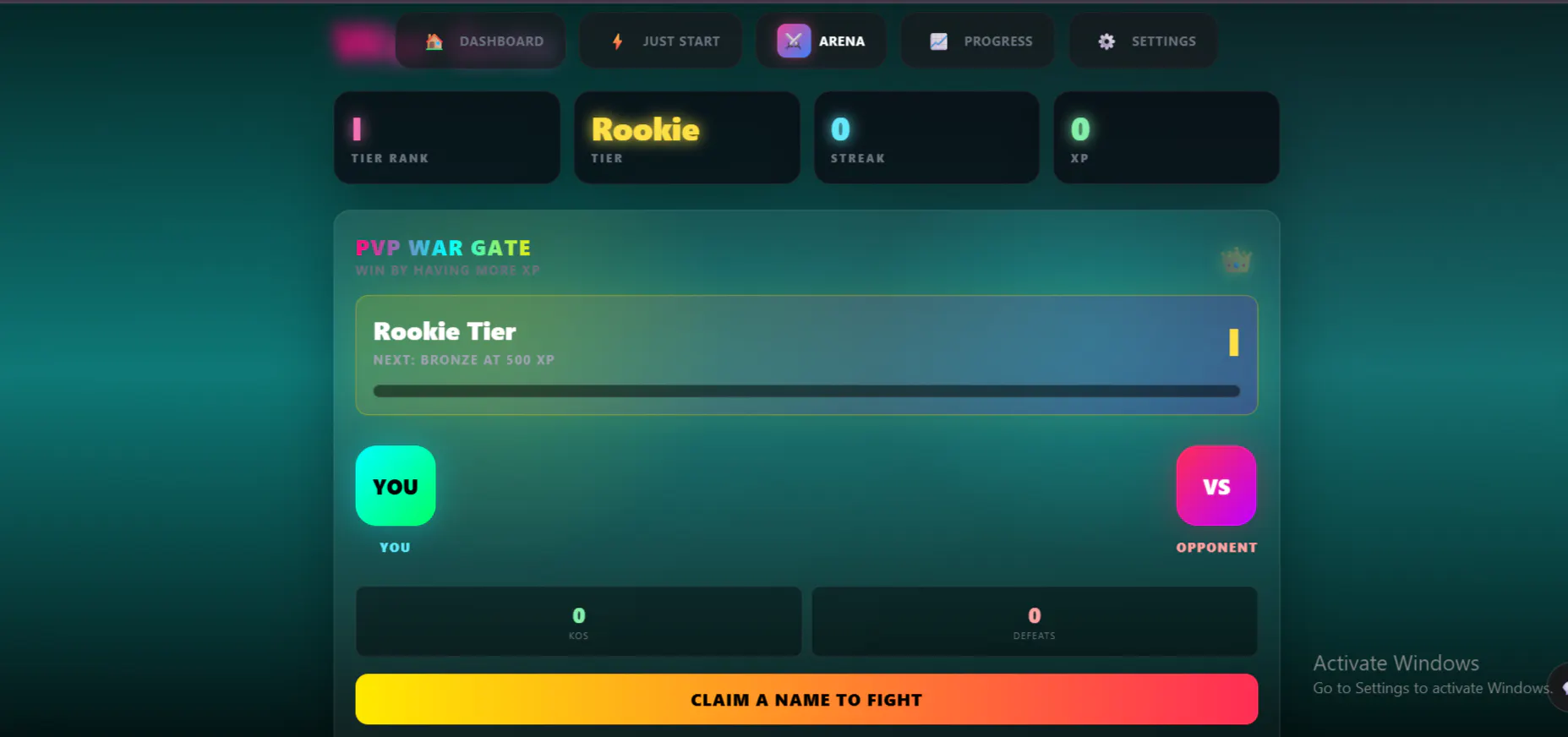 FocusArena Web App gallery image