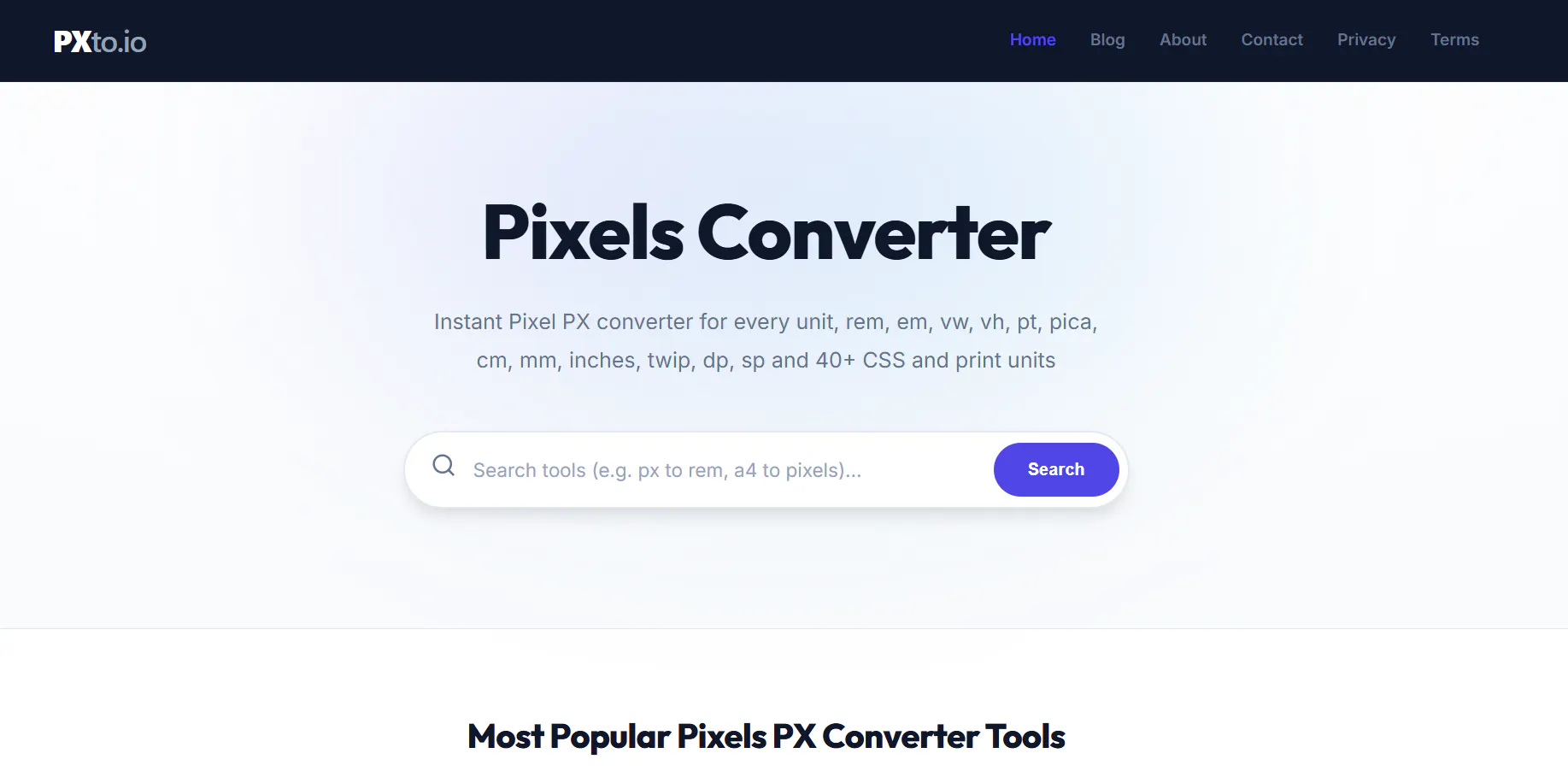 Pixels Converter gallery image