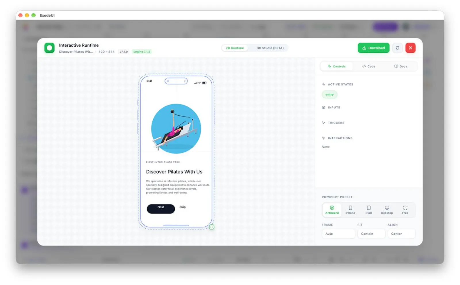 ExodeUI  screenshot 5