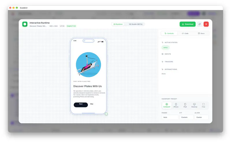 ExodeUI  screenshot 5