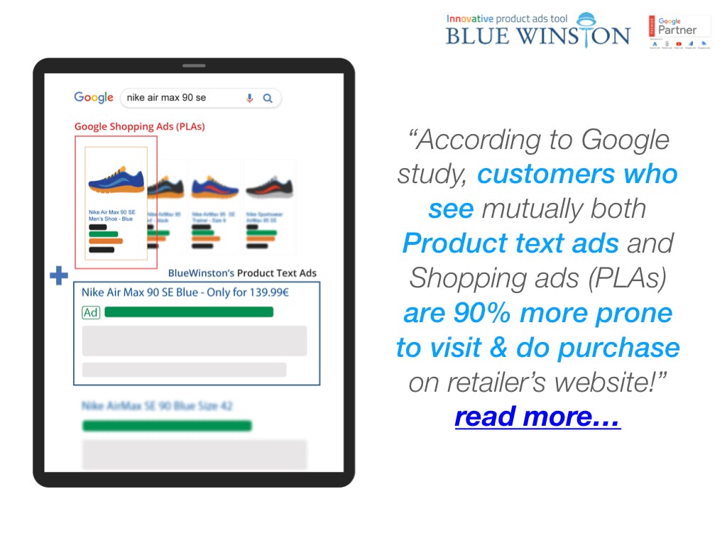 BlueWinston - automatic product ads for e-shop media 2