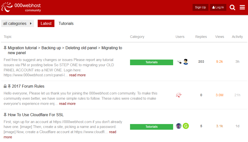 000webhost gallery image