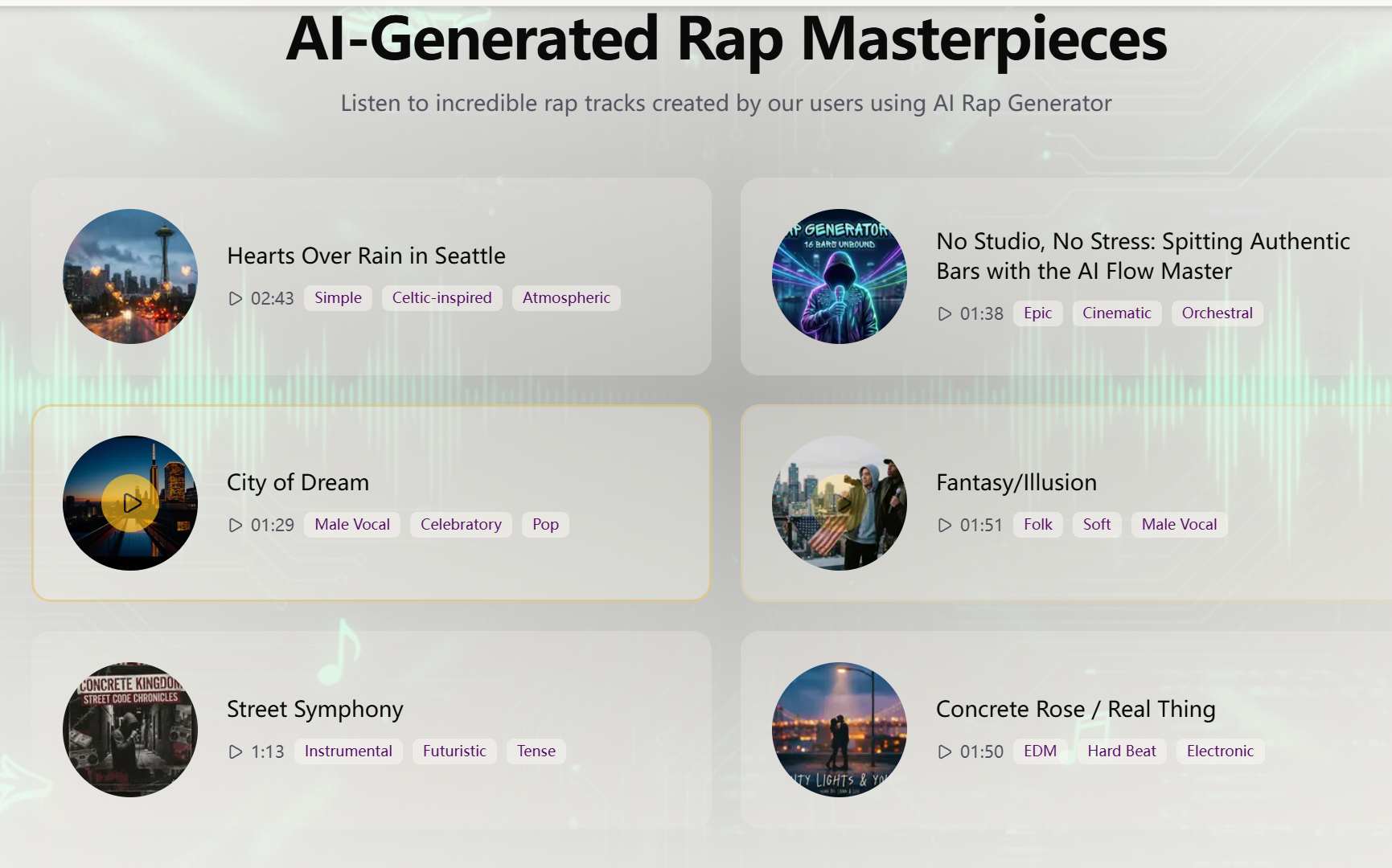 AI Rap Generator gallery image