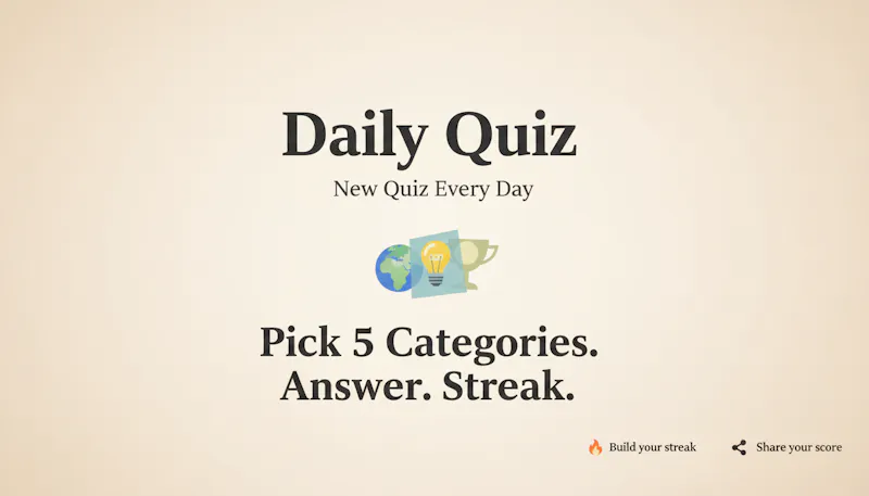 Daily Trivia Quest screenshot 1