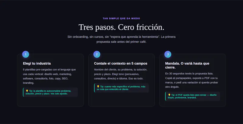 ProposalGenia screenshot 3