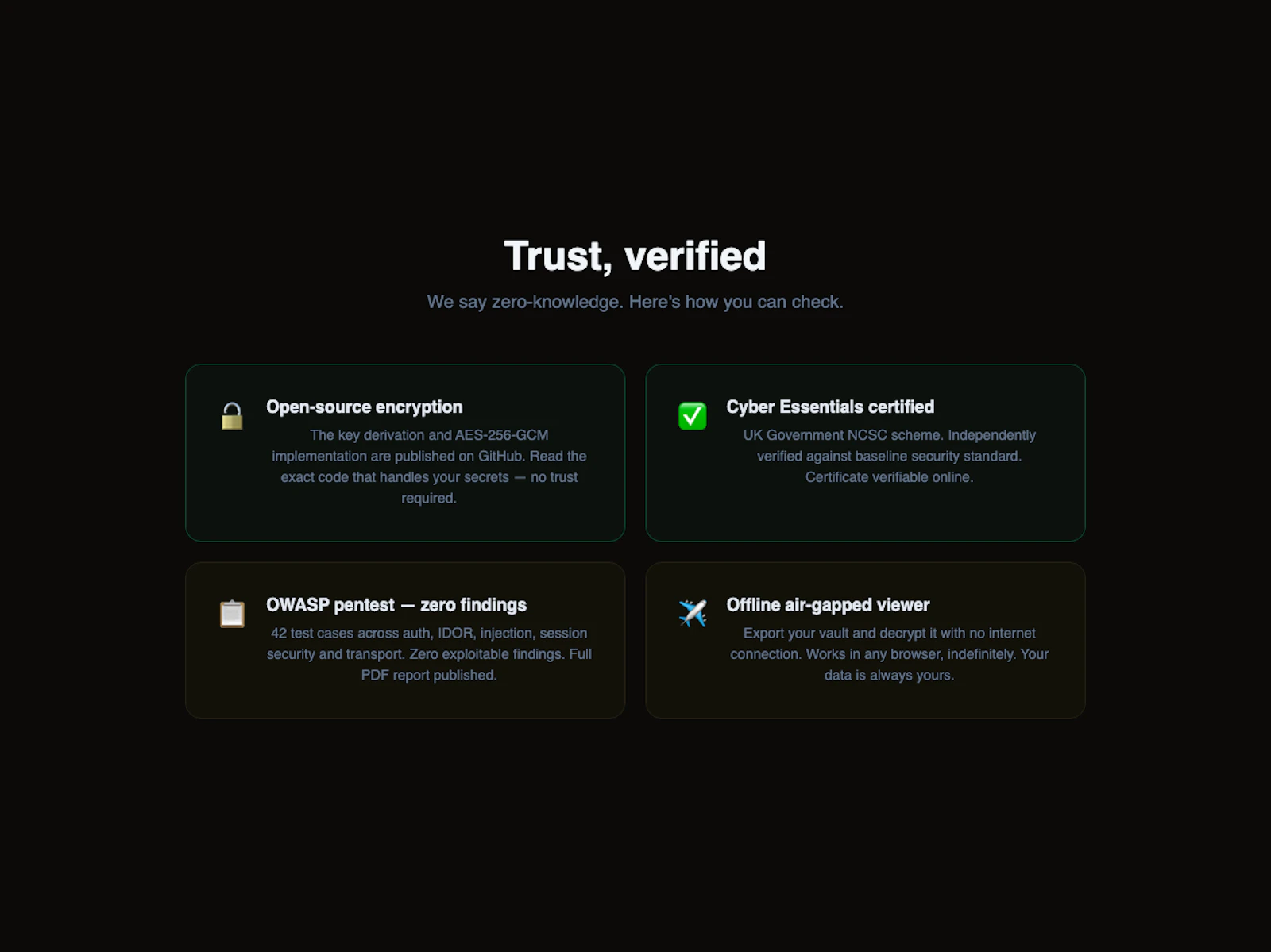 SealedKeys screenshot 3