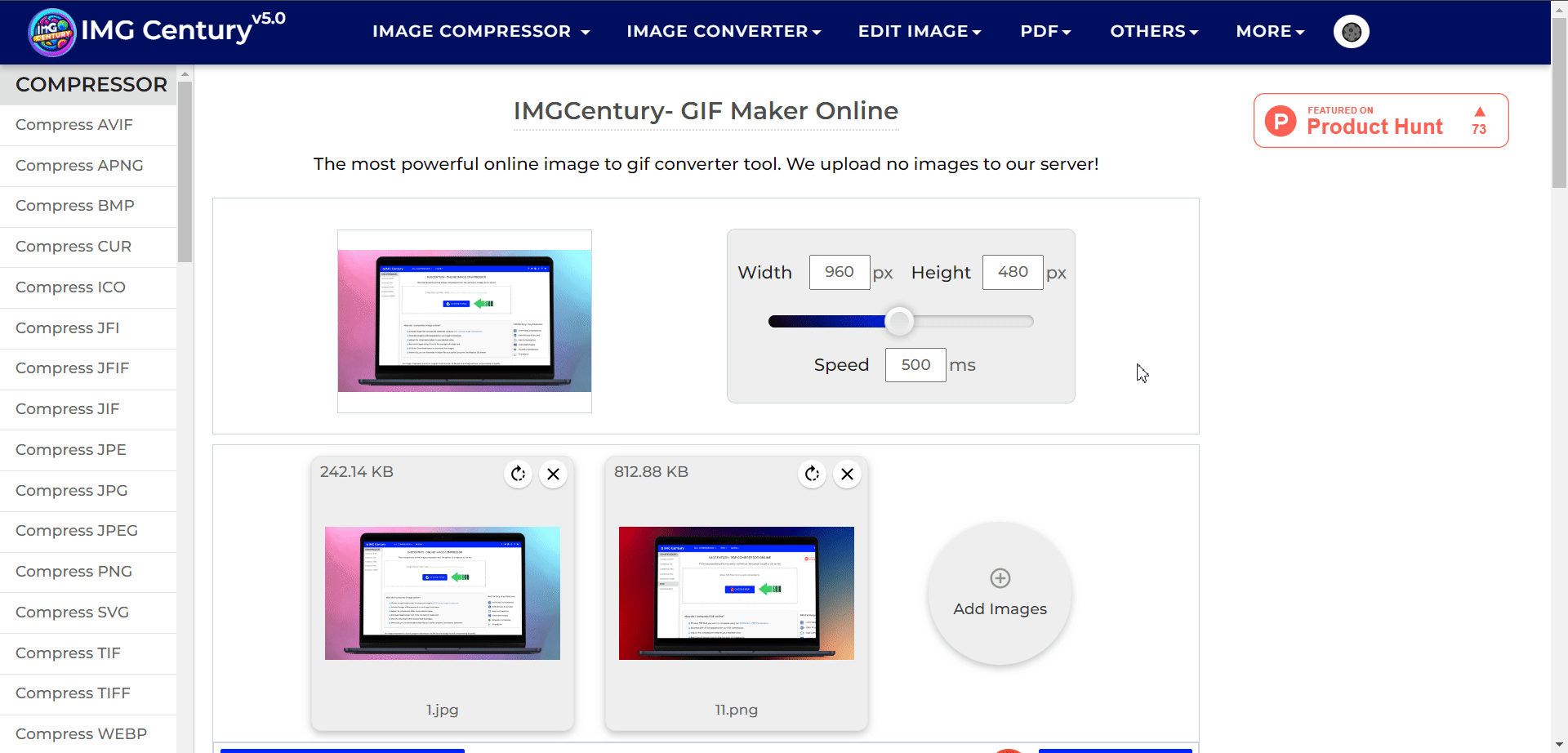 Imgcentury- 이미지/PDF 조작 도구 - 이미지와 PDF를 모두 조작하는 간단하고 강력한 도구 미디어 6