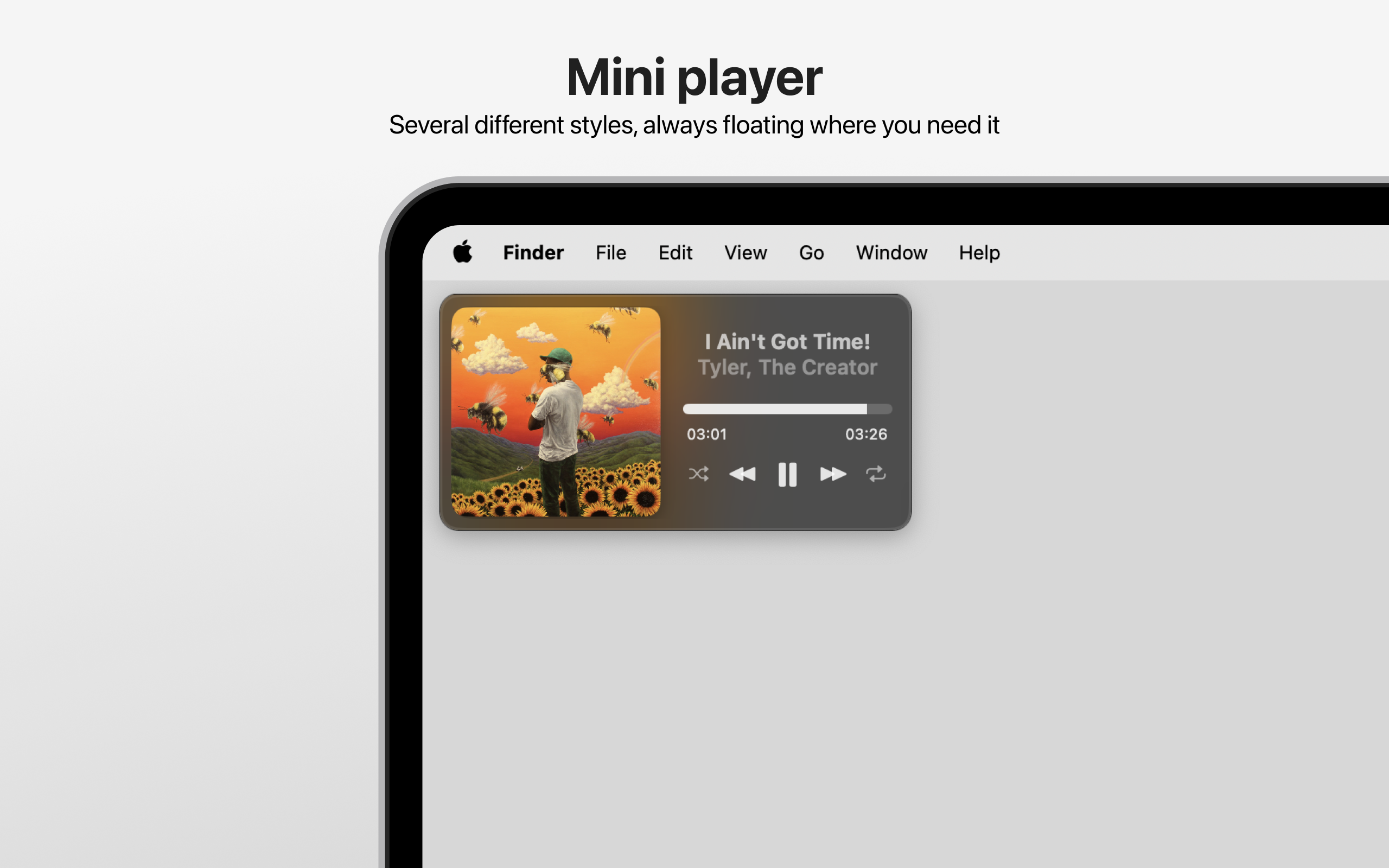 Média Mélodieux - Façon native de contrôler votre musique sur macOS 2