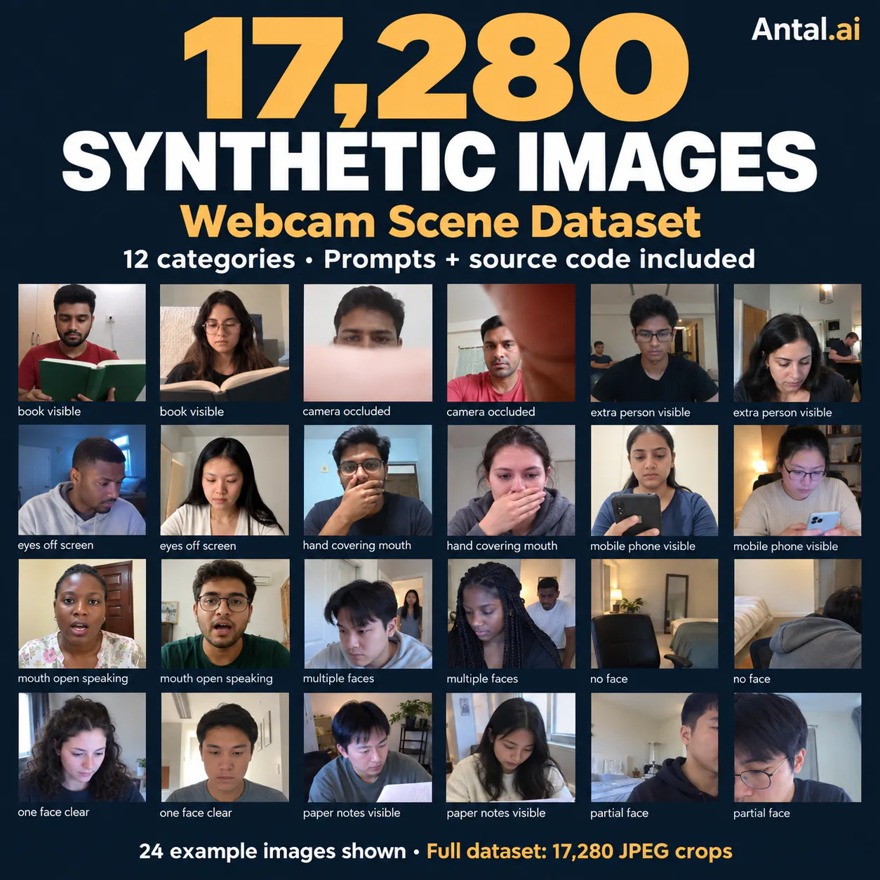 Synthetic Webcam Scene Dataset gallery image