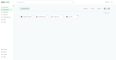 Hot Lists gallery image