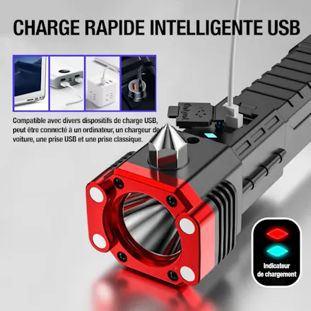 Lampe Tactique Indestructible 4-en-1 gallery image