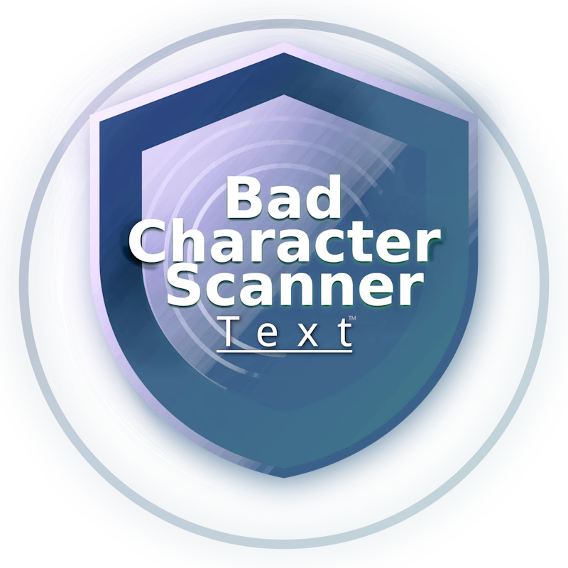 Bad Character Scanner™ screenshot 1