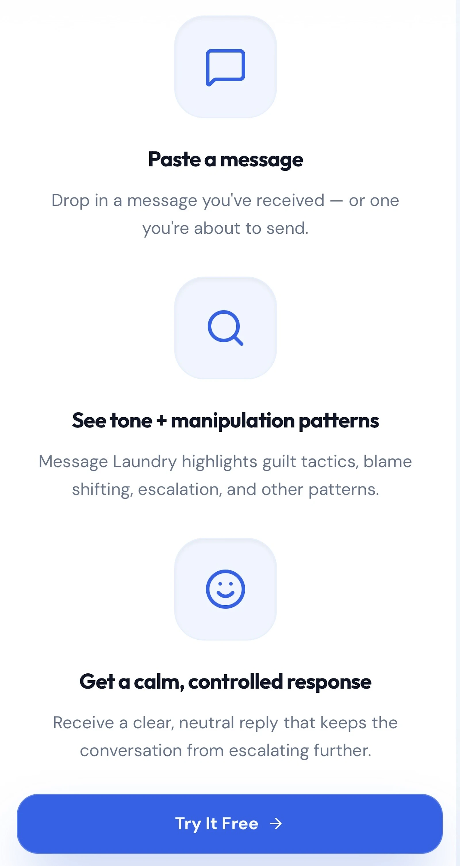 Message Laundry screenshot 3