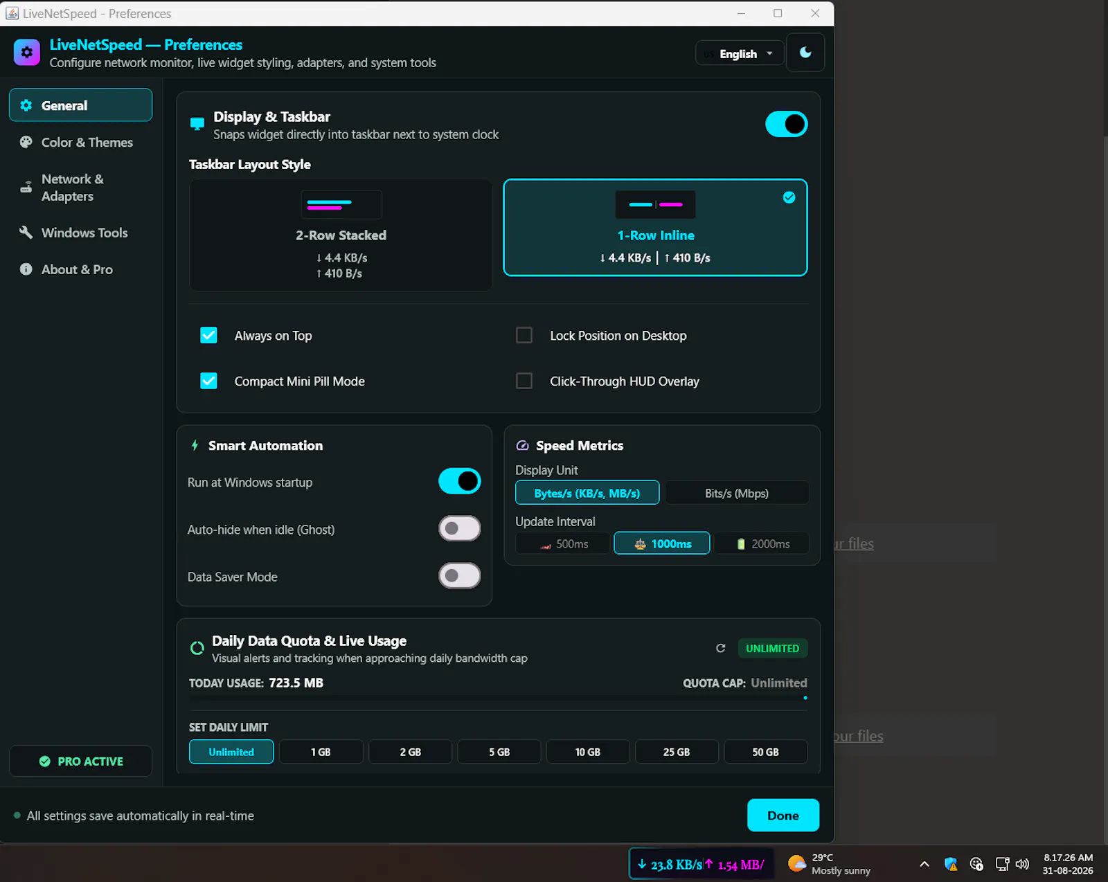 Live Net Speed Pro screenshot 5