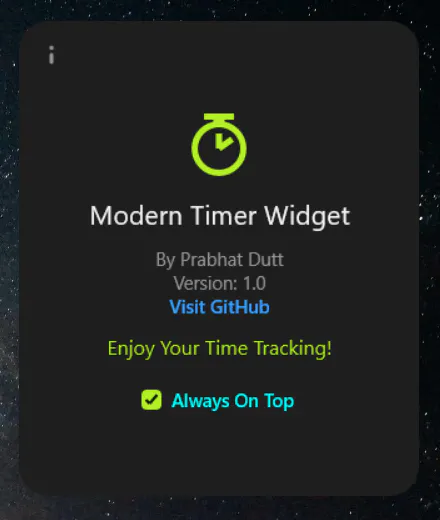 ModernTimer gallery image